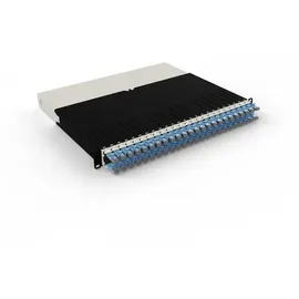 PATCHBOX patchbox.one / 8RU / Cat. 6a, STP 0.8 m, blau
