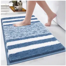 luxuskollektion Badematte Blau 50 x 80 cm