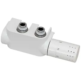 Simplex Designverkleidung für Anschlussarmatur / Multiblock, rechts, weiß