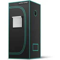 Mars Hydro - 60x60x140cm Growbox Growzelt Indoor Pflanzenzelt Growroom Darkroom Growschrank Gewächshaus Grow Tent 1680d