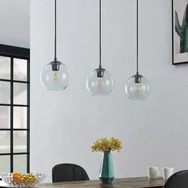 LINDBY Firano 3-flg. 110 cm kugelförmig grau