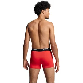 Puma Logo Badeshorts Red M