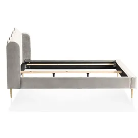 SalesFever Muschelbett 140 x 200 cm Beige