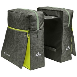 VAUDE Fahrradtasche TwinZipper Doppel-Hinterradtasche Gepäckträgertasche grün