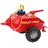 Rolly Toys Fire Fassanhänger rot Pompa, Maße: 75x45x43 cm; 12 296 7 - Rot