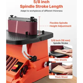 Vevor Oszillierender Spindelschleifer