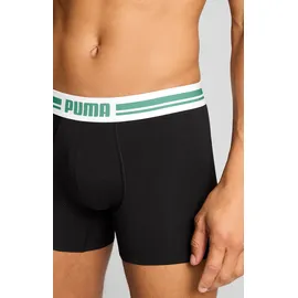 Puma MEN EVERYDAY PLACED LOGO BOXERS 2P mint / grau melange XL 2er Pack