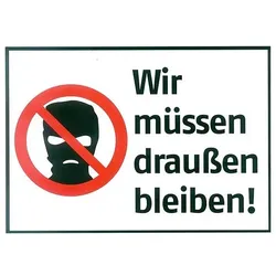 ABUS Aufkleber Einbruch Stop