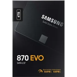 Samsung 870 EVO 4 TB 2,5" MZ-77E4T0B/EU