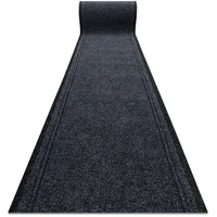 RugsX Läufer Antirutsch Malaga Anthrazit 100cm 100cm