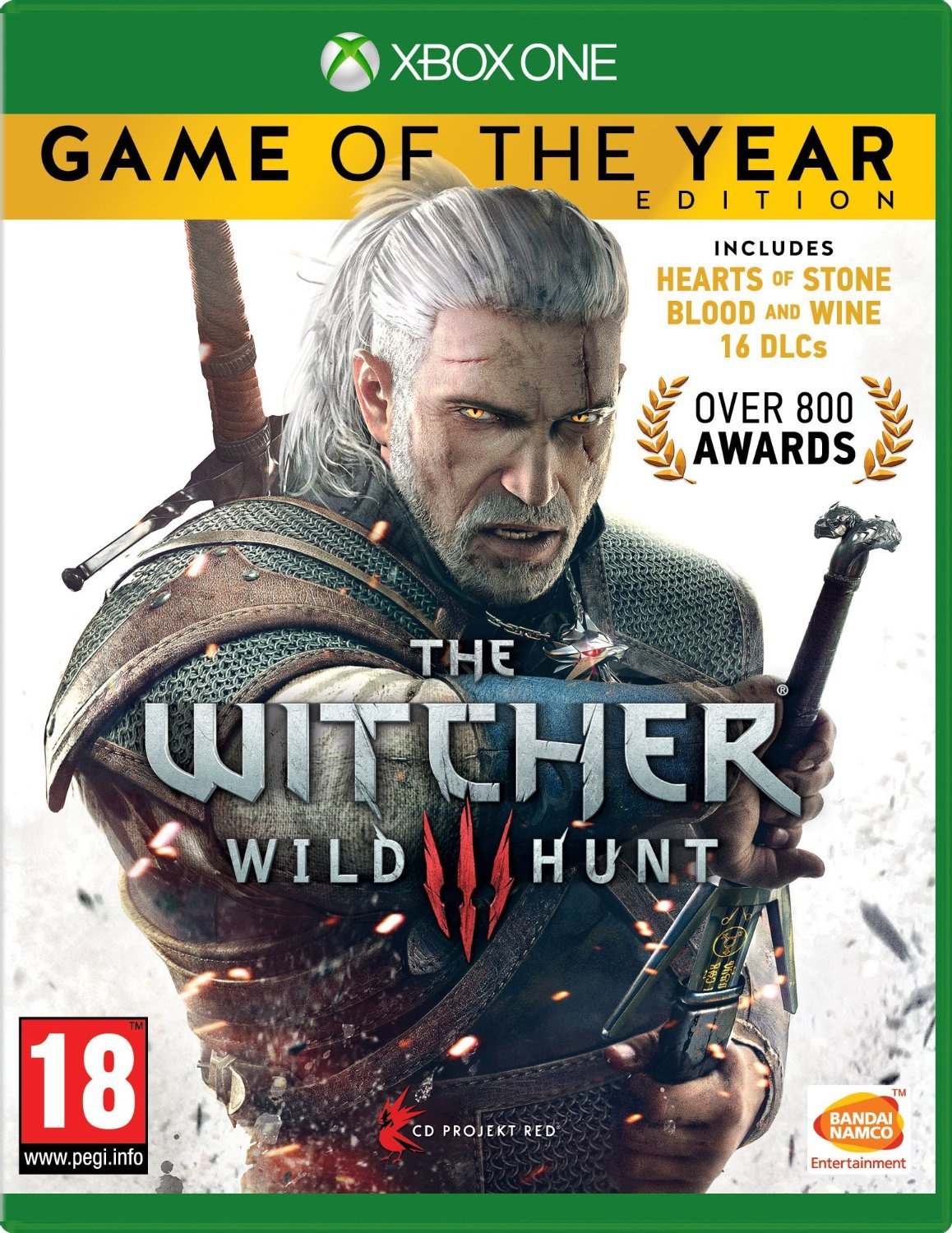 Bandai Namco, BANDAI NAMCO Entertainment The Witcher 3: Wild Hunt Game of the Year Edition, Xbox One