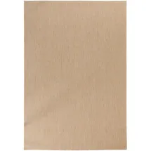 Steffensmeier Outdoorteppich, Beige, Textil, Uni, Rechteckig, 80x150 cm, wasserabweisend, Teppiche & Böden, Teppiche, Outdoorteppiche