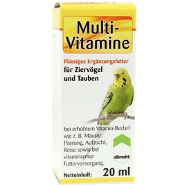 Albrecht Multi-Vitamine für Ziervögel und Tauben 20 ml