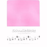 KK 2er Set Baby Jersey Spannbetttuch Schnullerbacke 60/120 x 70/140 cm blütenrosa