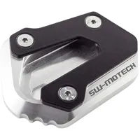 SW-Motech Seitenständerfuß-Verbreiterung, Schwarz/Silbern für Suzuki DL 650 (04-) /