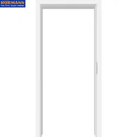 Hörmann ProLine Holz-Zimmertür-Umfassungszarge stumpf - Duradecor glatt  RAL 9016 Verkehrsweiß seidenmatt 440 mm DIN Links 709 mm (Nennmaß = 735 mm) 2097 mm (Nennmaß = 2110 mm)