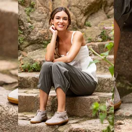 El Naturalista SILK SUEDE für Damen, türkis, Größe 39 EU