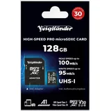 Voigtländer 128GB microSDXC Prof. High-Speed UHS-I