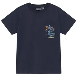 Color Kids Shirt in Dunkelblau - 110