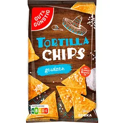 GUT&GÜNSTIG Tortilla gesalzen Chips 300,0 g