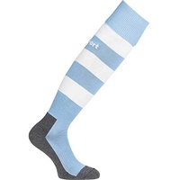 Uhlsport Team Pro Essential Stripe Socken, skyblau/Weiß, 37-40