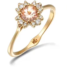 haze & glory Haze&Glory Ring gold & rosa / transparent 56