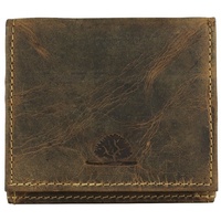 GREENBURRY Vintage Portemonnaie Leder Geldbeutel braun | Hochformat