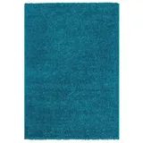 Vimoda Hochflorteppich 40 x 60 cm Blau/Türkis