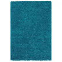 Vimoda Hochflorteppich 40 x 60 cm Blau/Türkis