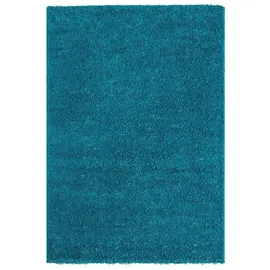 Vimoda Hochflorteppich 40 x 60 cm Blau/Türkis