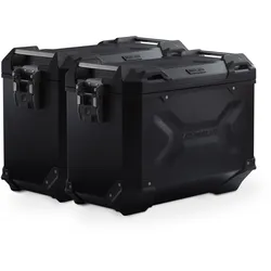 SW-Motech TRAX ADV Alukoffer-System - Schwarz. 45/45 l. Honda NT1100 (21-)., schwarz
