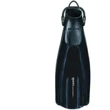 Mares Avanti Quattro + Flosse mit Band, Unisex, Schwarz , R
