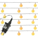 MARELIDA LED Lichterkette 9 m Weiß