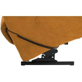 Hukla Relaxsessel Pierre Flachgewebe 75 x 108 x 87 cm Gelb elektrisch