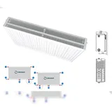 Stelrad Typ 33 500 x 1800 mm 3701 W weiß Mittelventil