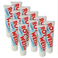 12er Pack Dental Zahncreme Rot Weiss 12x100 ml Zahnpaste, Zahnpasta, Zahnpflege