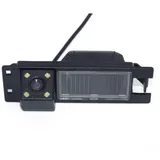 babominimer Rückfahrkamera mit 4 LEDs, Parkplatz, Rückfahrkamera für Opel Astra Corsa Zafira, kompatibel mit Fiat 500L