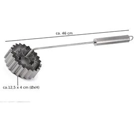 Gravidus Edelstahl Rosenküchleform