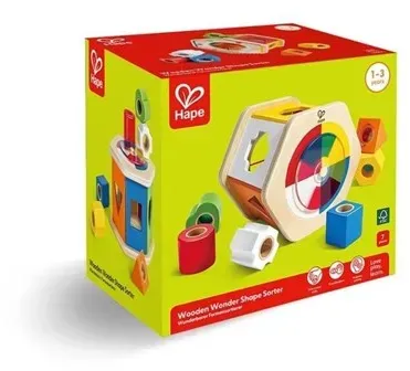 Color Matching And Shape Sorting Box