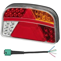 ProPlus 343629V01 Rückleuchte 6 Funktionen 240x150mm LED rechts für Anhänger
