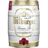 Bitburger Bier Premium Pils 5 l Party-Fass mit Zapfhahn