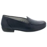 Waldläufer Waldläufer Hina, Mokassin, Hirschleder (Glattleder), notte, Weite H 43 Slipper blau 41 EU (7,5 UK)