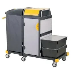 VERMOP Equipe Prewash verkleidet Reingungswagen 16648 , Maße: 124 x 55 x 111 cm