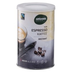 Naturata Espresso Bohnenkaffee  instant  Dose bio