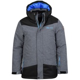 Trollkids Ski-/ Snowboardjacke Norefjell grau/hellblau Gr. 116