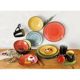 CreaTable Samoa Kombiservice 16-tlg. bunt