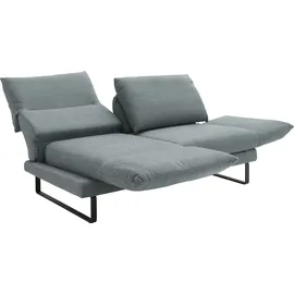 Schöner Wohnen Couch Polyester 2-Sitzer Grau