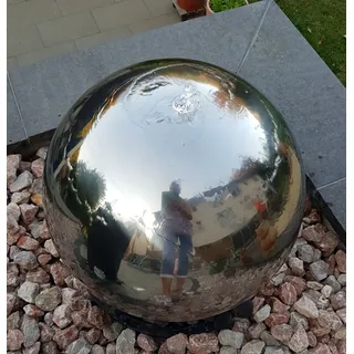 könige hausdeko gmbh Kugelbrunnen 50 cm Edelstahl