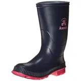 Kamik STOMP EK6149F, Unisex-Kinder Gummistiefel, Blau (Nav/blk-marine Noir NAK), 24 EU (6.5 UK)
