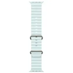 Apple Watch Ocean Armband für Watch Ultra 49mm Kristallblau / Titan Natur (One Size)